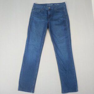 Calvin Klein Jeans women's size 10X30 Ultimate Skinny ink blue colour straight